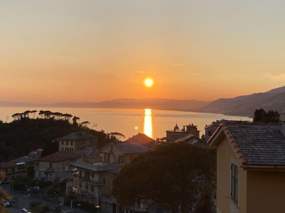 Appartamento Vista Sul Golfo Camogli Esterno foto